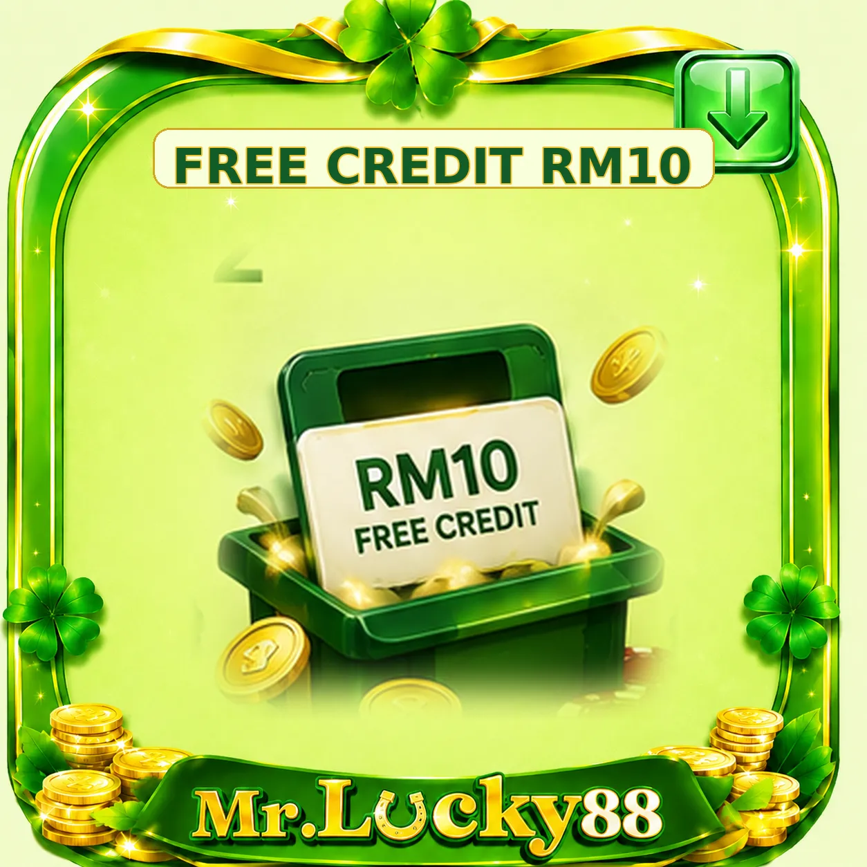 How to Claim MrLucky88 Free Credit RM10 Without Deposit
