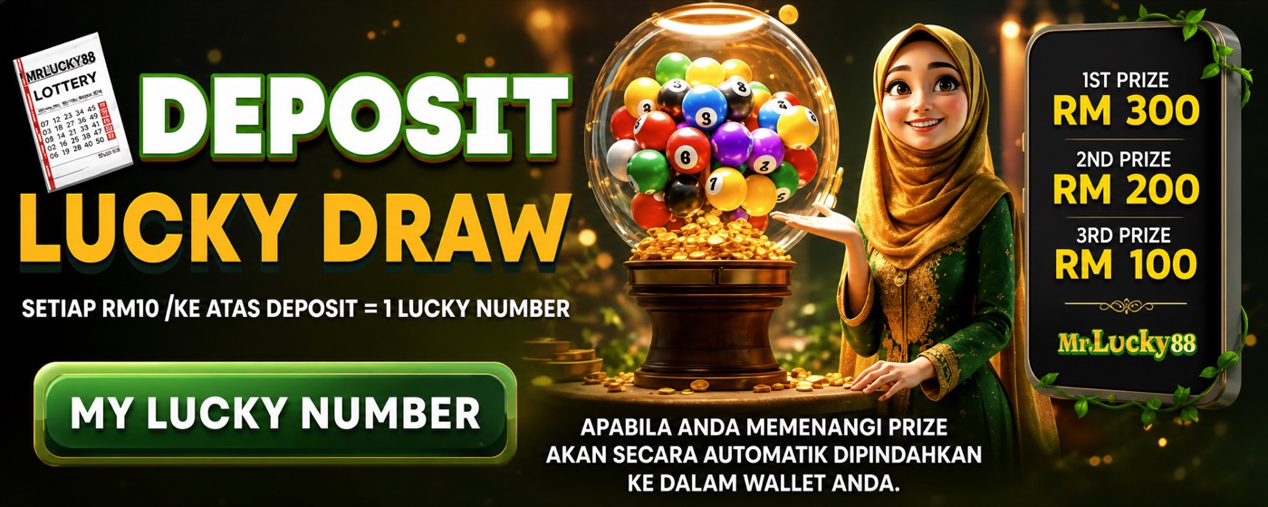MrLucky88 deposit lucky draw