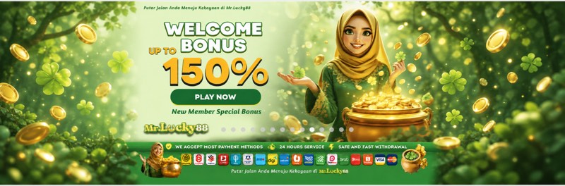Welcome bonus up to 150 percent